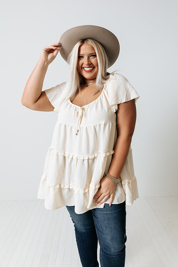 All I Want Is Affection Babydoll Tunic Top Curves Image - 2