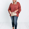 Perpetual Motion Shift Top In Aurora Red Curves Image - 1
