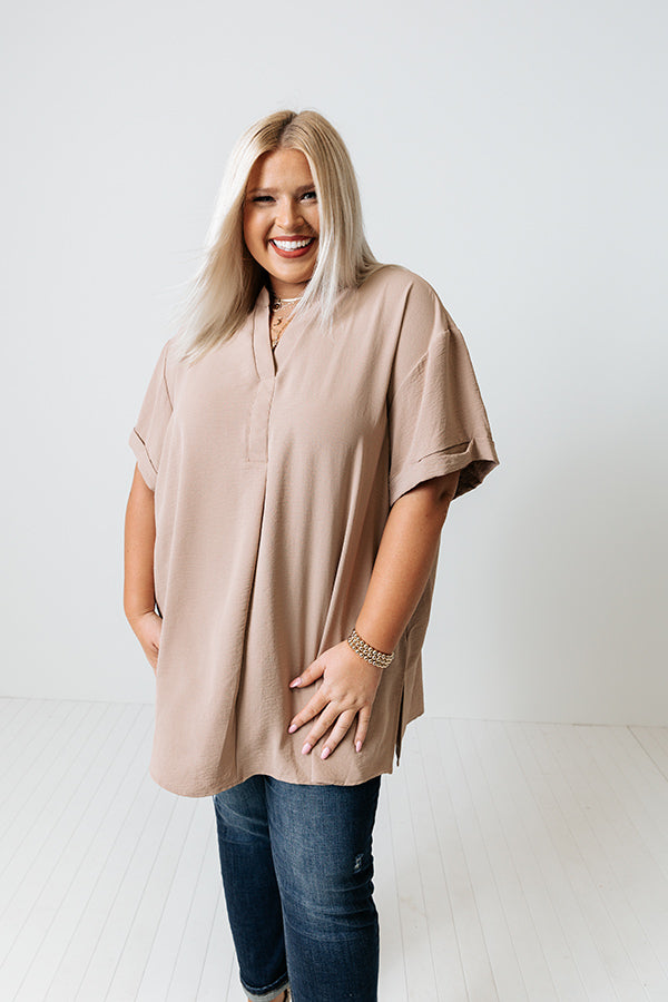 Honest Truth Shift Tunic Top Curves Image - 2