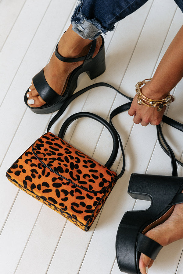 Haute Shot Leopard Purse Image - 1