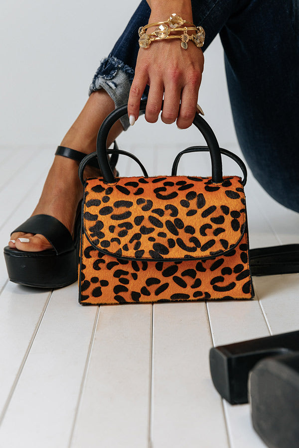 Haute Shot Leopard Purse Image - 2