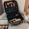 Glisten Up Leopard Cosmetic Bag Image - 1