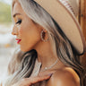 Kendra Scott Abbie Hoop Earrings in Silver Image - 1
