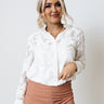 Brag On You Button Up In White Image - 1
