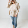 Focus On Friendship Floral Shift Top Curves Image - 1