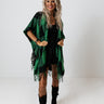 Big City Mood Buffalo Check Poncho Image - 1