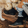 The Craine Faux Leather Boot In Black Image - 1