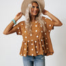 Pursuit Of Love Top In Camel Image - 1