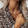 Carry Your Kisses Necklace In Ivory Image - 1
