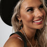 Big City Mood Hoop Earrings Image - 1