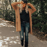 Catch A Chill Knit Cardigan In Brown Image - 1