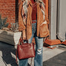 S'mores And Cozy Teddy Cardigan in Brown Image - 1