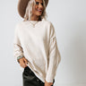 Haute Tea Chenille Sweater In Cream Image - 1