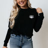 Game Day Graphic Sweatshirt In Black Image - 1