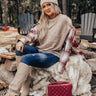 Golden Light Shift Sweater In Warm Taupe Image - 1