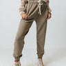Down Time Joggers In Light Sage Image - 1