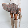 Blooms In Tulum Skort In Brown Image - 1