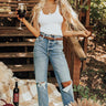 Wish For Warm Weather Tank In White Image - 1