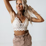 I'm Yours Lace Bralette In Light Birch Image - 1