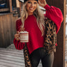 Such A Delight Sweatshirt In Red Image - 1