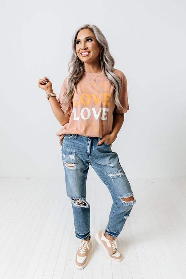 Love Graphic Tee Image - 2