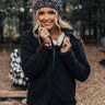 Fond Memories Sherpa Jacket In Black Image - 1