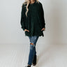 Take Your Shot Sweatshirt In Hunter Green Image - 1