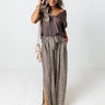 Chance At Happiness Shift Top In Dark Heirloom Lilac Image - 1