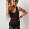 Basic Instincts Seamless Tank In Chestnut Image - 1