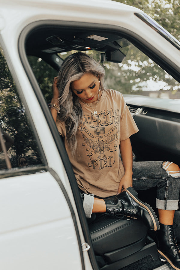 American Spirit Graphic Tee Image - 1