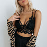 I'm Yours Lace Bralette In Black Image - 1