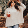 Time For Cozy Sweater in Cream Curves Image - 1