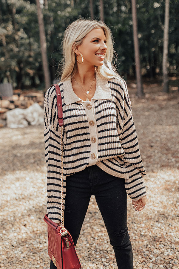 Make It Better Stripe Sweater Image - 1