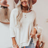 Equinox Knit Top In Cream Image - 1