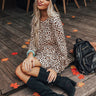 Running Wild Leopard Dress In Cream Image - 1