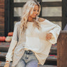 In Harmony Colorblock Sweater In Grey Image - 1