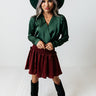 All This Appeal Bodysuit In Hunter Green Image - 1