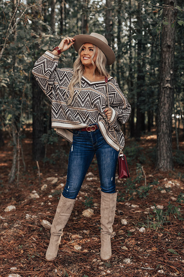 Pumpkin Spice Cold Brew Sweater Image - 1