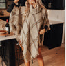 Western Skies Knit Poncho Image - 1