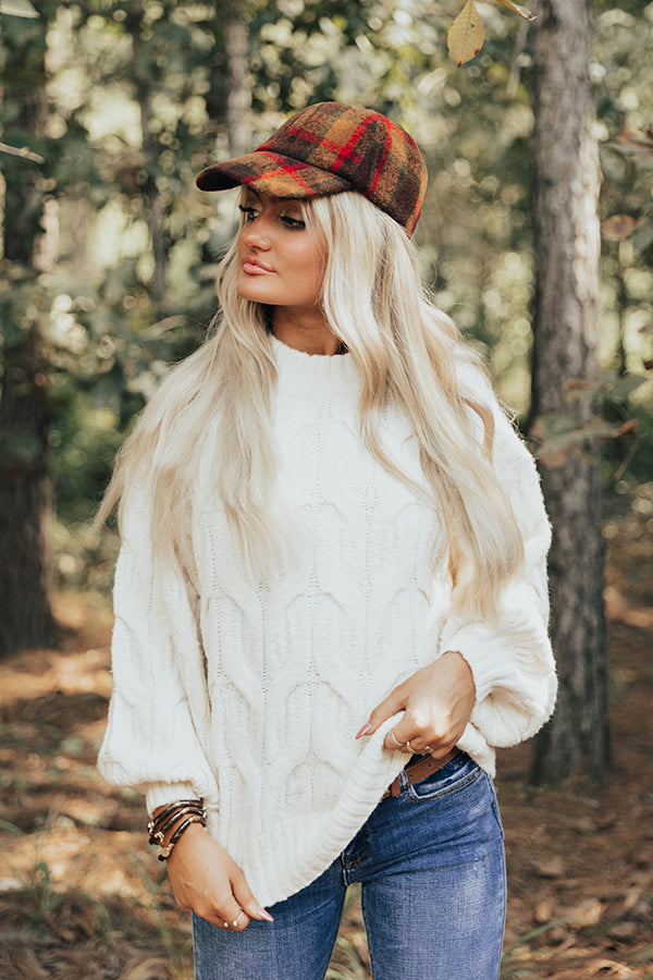 Perfect Weather Knit Sweater in Ivory Image - 1