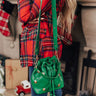Deepest Desires Faux Leather Crossbody In Hunter Green Image - 1