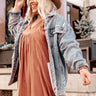Freeway To You Distressed Denim Jacket Curves Image - 1