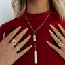 Style A La Mode Necklace In White Image - 1