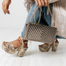 Upper West Side Story Clutch In Charcoal Image - 1