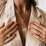 Keep It Going Layered Necklace In Gold Image - 1