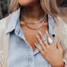 Reveal Your Love Two Tone Necklace Image - 1