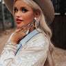 Only Gets Better Earrings In Silver Image - 1