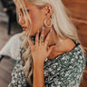 Totally Buggin' Hoop Earrings In Silver Image - 1