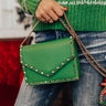 All This Appeal Studded Faux Leather Purse Image - 1