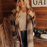 Autumn Woods Plaid Coat In Brown Image - 1